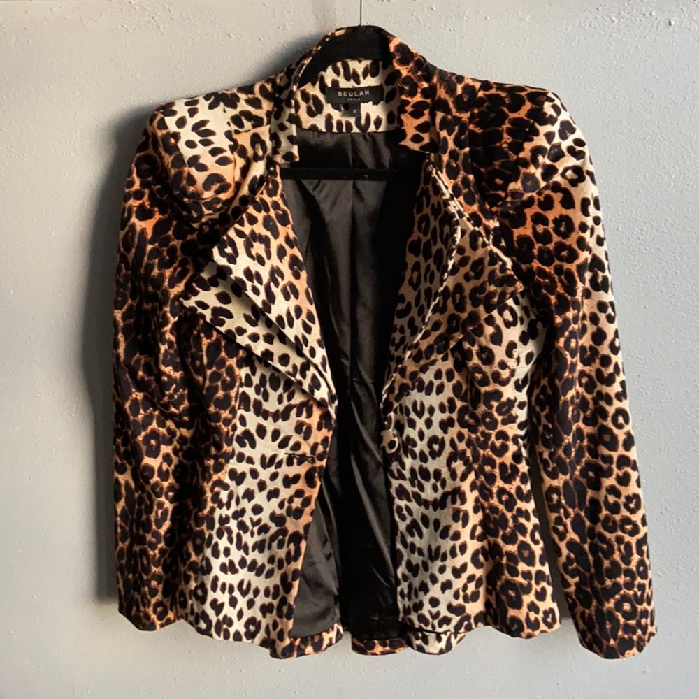 Beulah Leopard Jacket